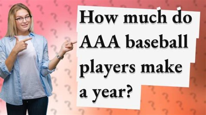 How much do AAA players make?