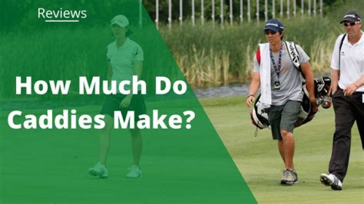 How much does a caddie cost?