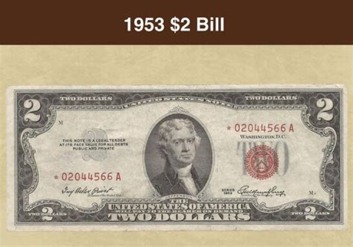 How much is a 1996 bill worth?