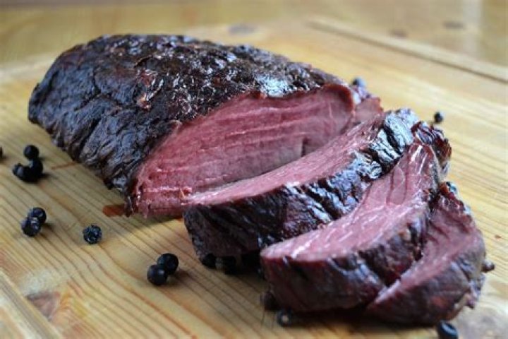 How much meat do you get from a moose?