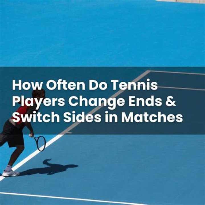 How often do tennis players change ends?