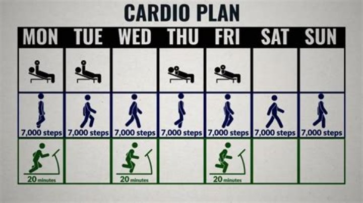 Is 1 hour of cardio a day good?