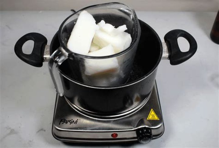 Is boiling water hot enough to melt wax?