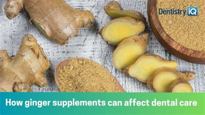 Is ginger good for teeth and gums?