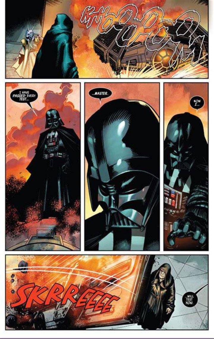 Is Rey stronger than Vader?