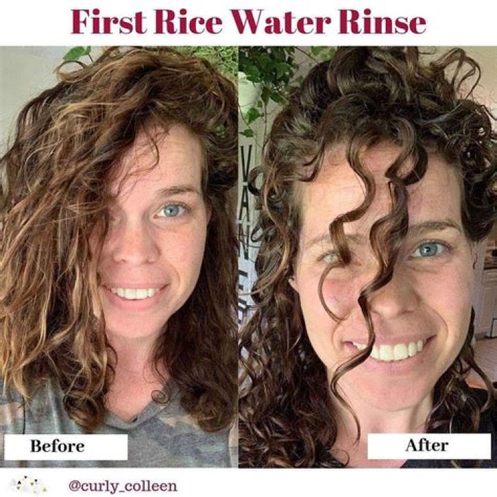 Is rice water good for brittle hair?