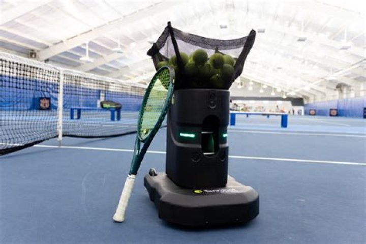 Is the tennis ball green?
