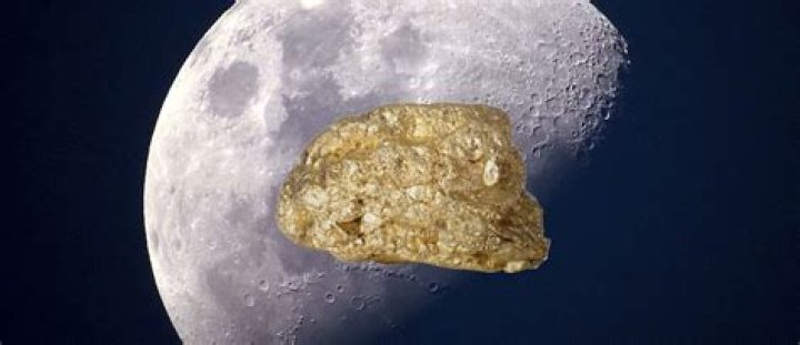 Is there gold on the moon?