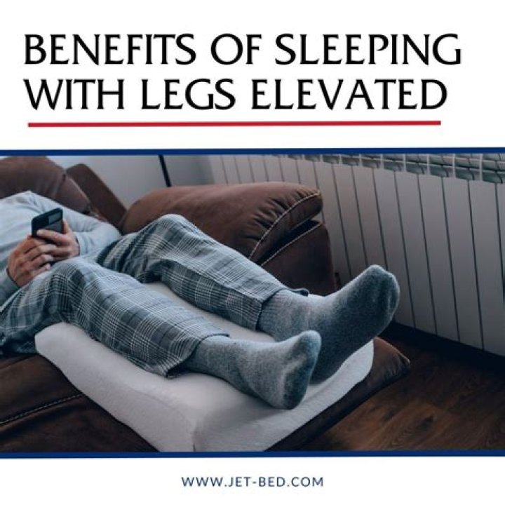 Should I elevate my feet while sleeping?