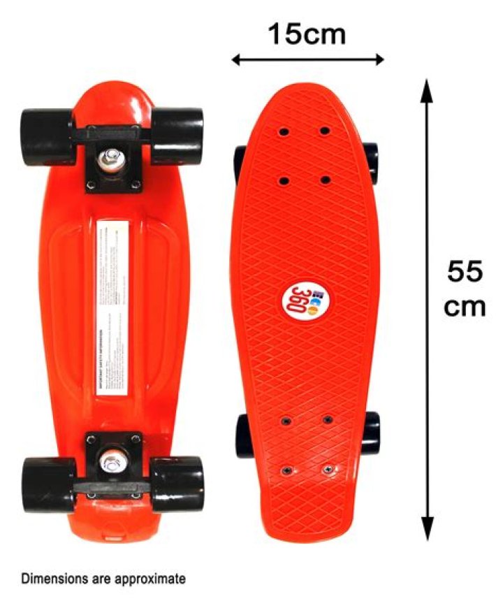 What age is a 22 inch skateboard for?