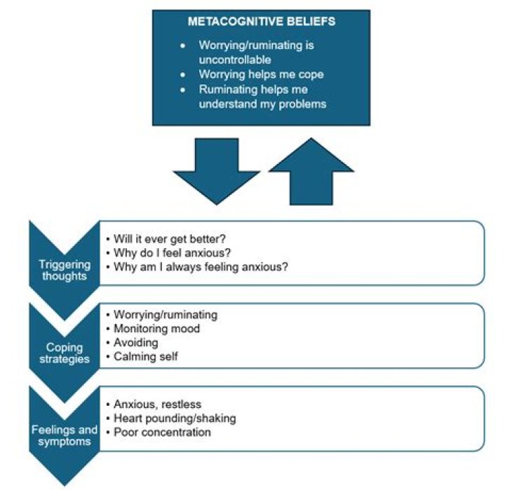 What are metacognitive beliefs?