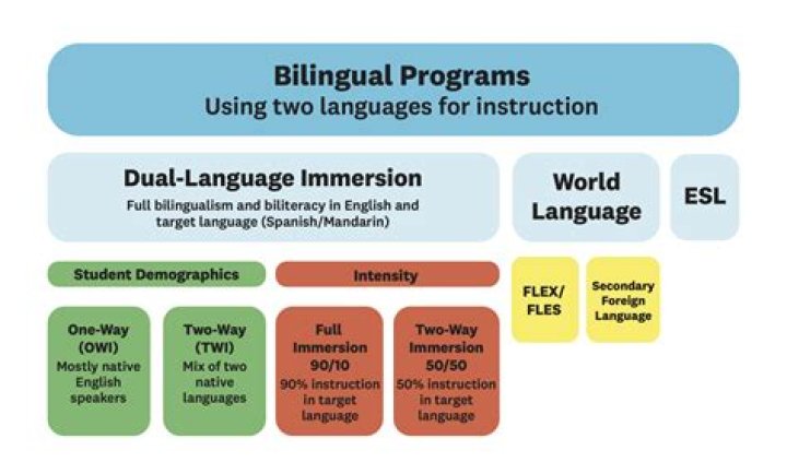 What are the types of bilingual education?