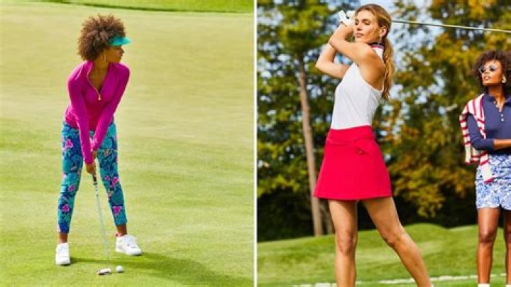 What can a girl wear golfing?