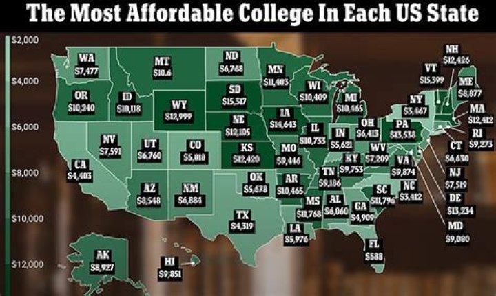 What college has the most money?