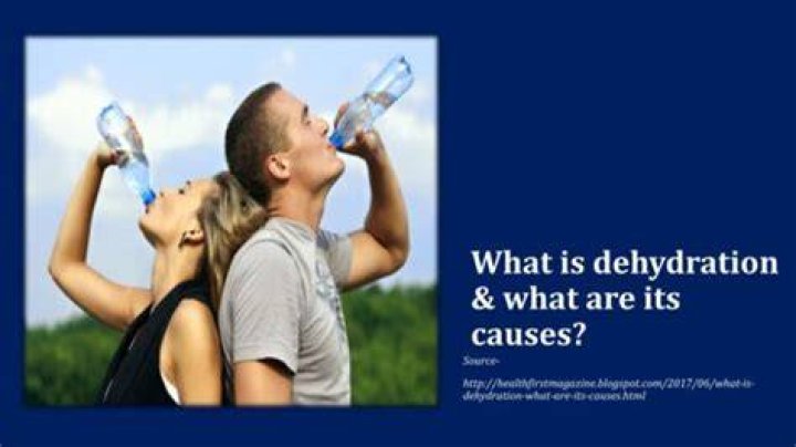 What deficiency causes dehydration?