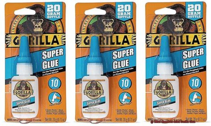 What dissolves dried Gorilla Glue?