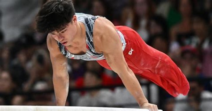 What do male gymnasts wear under their shorts?