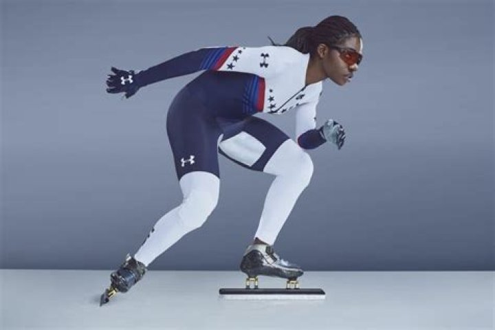 What do speedskaters wear under their suits?