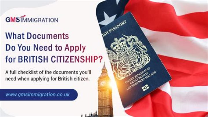 What documents do I need to apply for British citizenship?