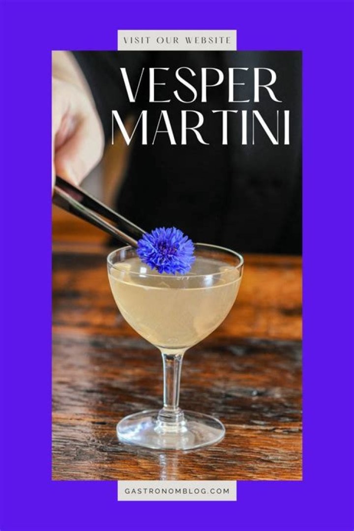 What does a Vesper taste like?