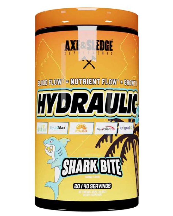 What does AXE and sledge shark bite taste like?
