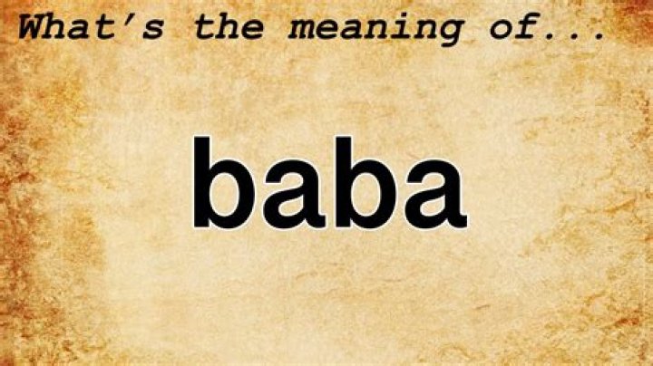 What does Baba mean in Spanish?