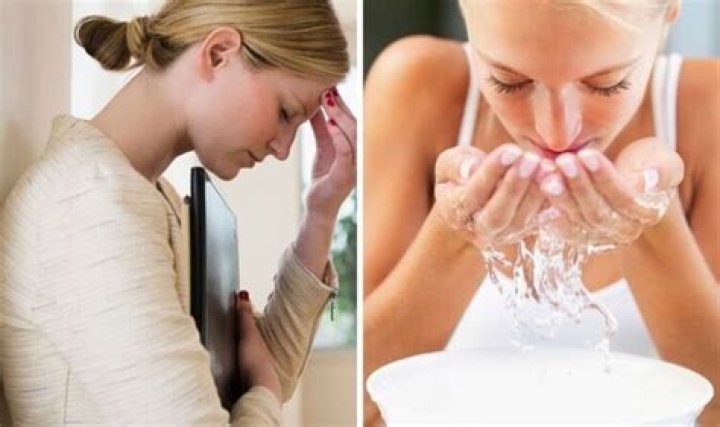 What does dunking your face in ice water do?