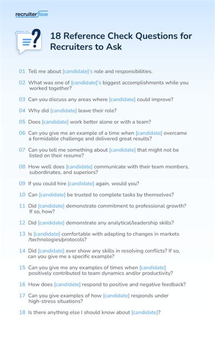 What does Hireright ask previous employers?