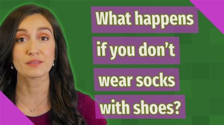 What does it mean if you have socks on?