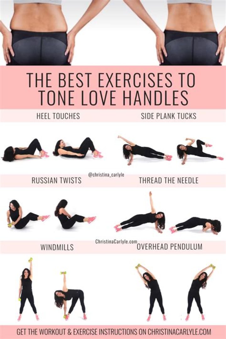 What exercises get rid of love handles fast?