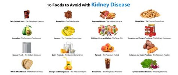 What foods should you avoid if you have stage 3 kidney disease?
