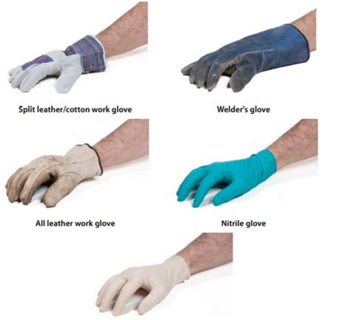 What gloves does Bubba wear?
