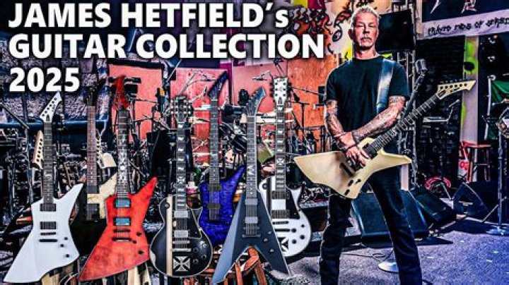 What guitar does Hetfield play?