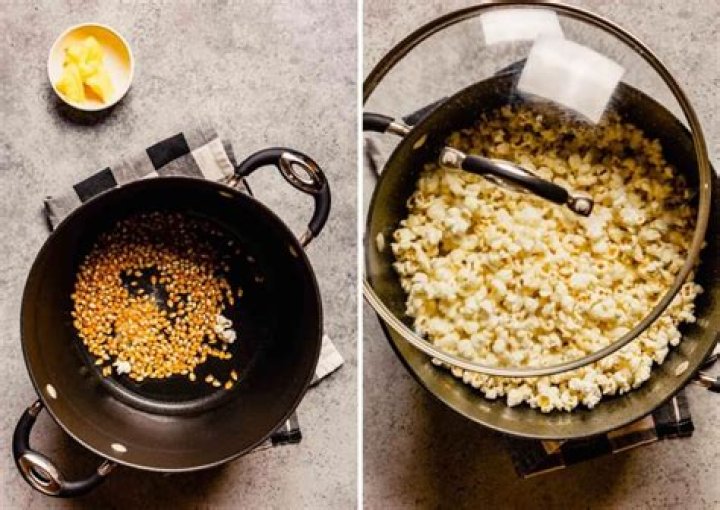 What happens if you soak popcorn kernels in water?