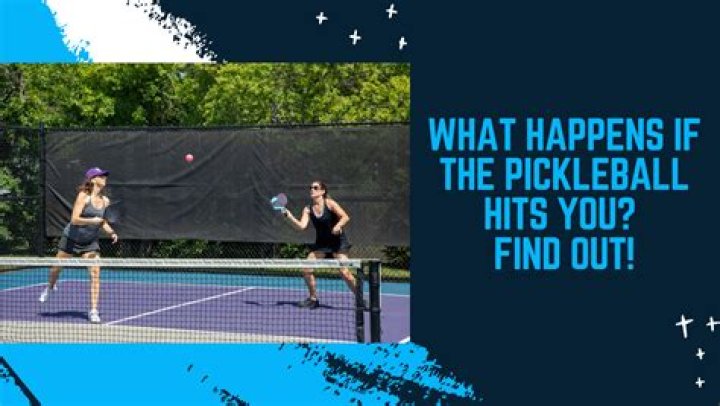 What happens in squash if the ball hits player?