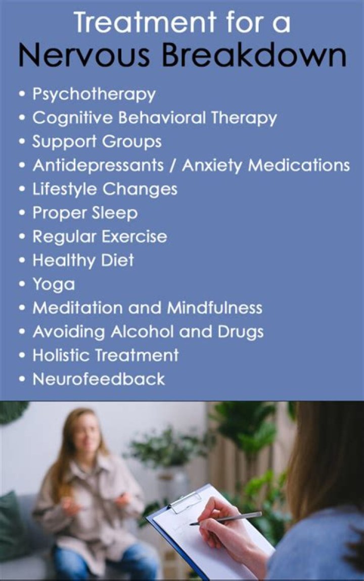What happens when you have a nervous breakdown?