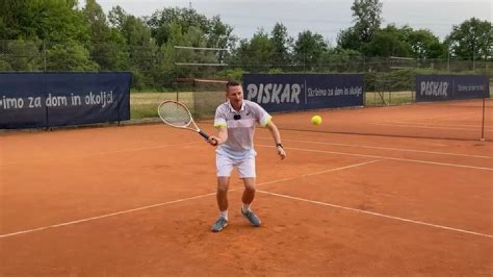 What is a broken serve in tennis?