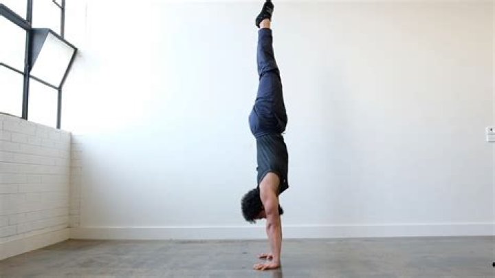 What is a one-handed handstand called?