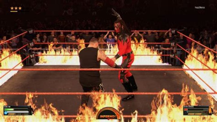 What is an inferno match in WWE?