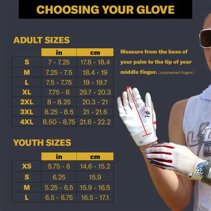 What is cadet sizing for golf gloves?