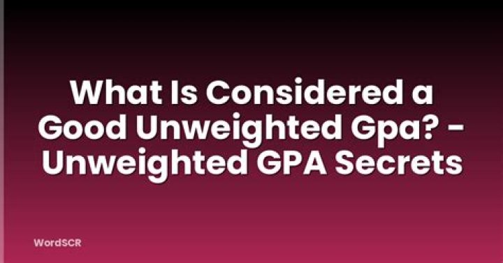 What is considered a good GAA?