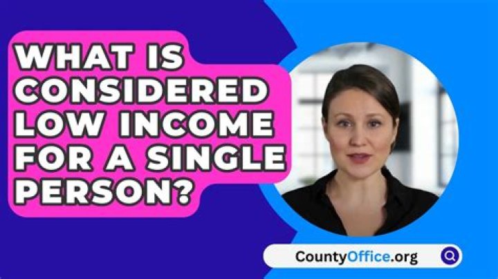 What is considered low income in Georgia?