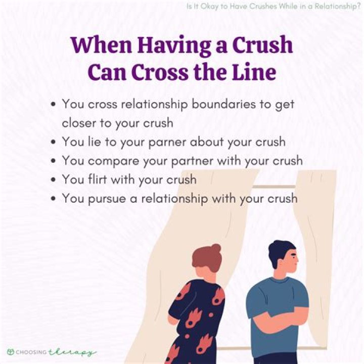What is crossing the line in a relationship?