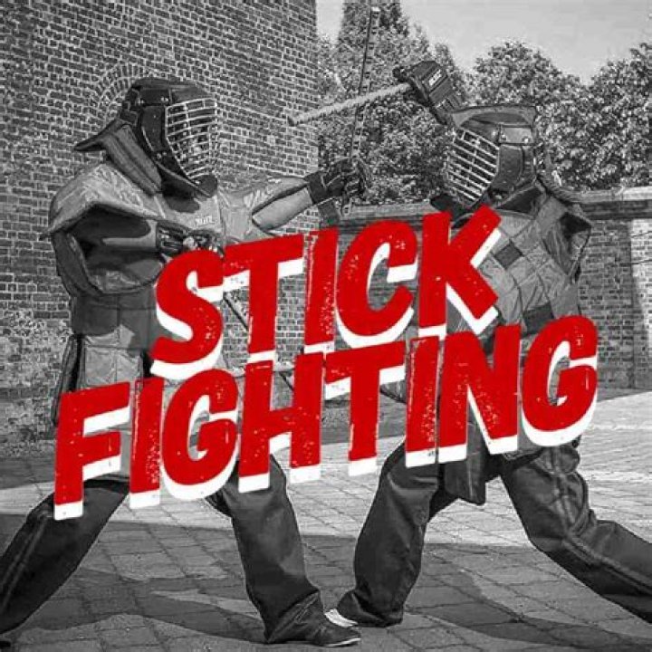 What is fighting with a stick called?