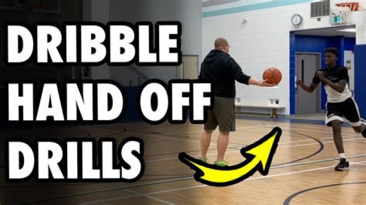 What is it called when you dribble a hockey puck?