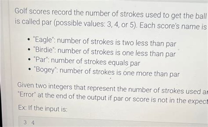What is it called when you score one over par on a hole?