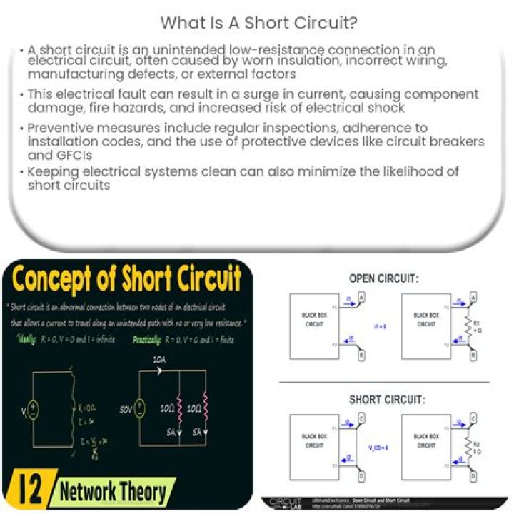What is short circuiting in physics?