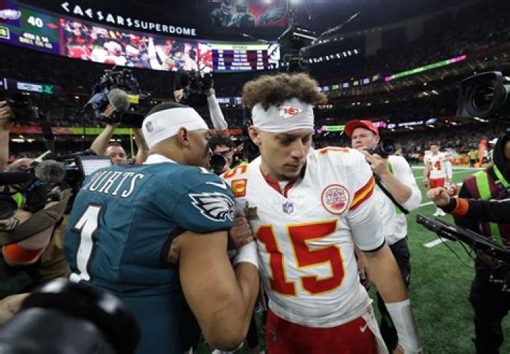 What is that patch on Patrick Mahomes arm?