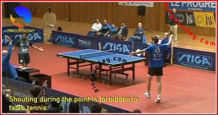 What is the basic defensive shot in table tennis?