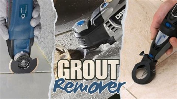 What is the best tool to use to remove grout?